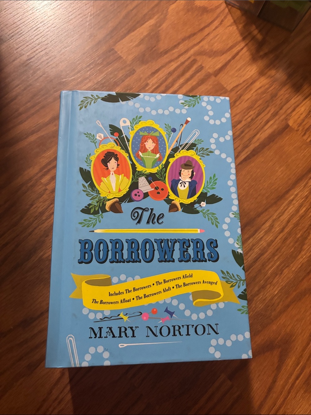 The Borrowers by Mary Norton - Blue Hardcover